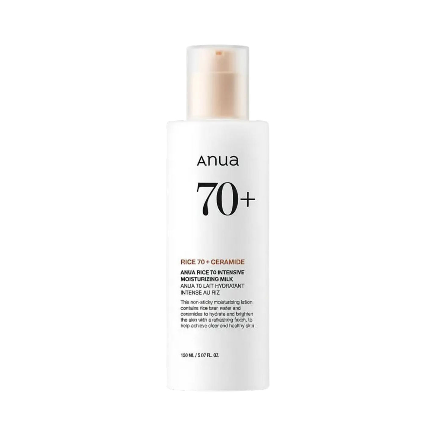 ANUA Rice 70 Intensive Moisturizing Milk 150ml