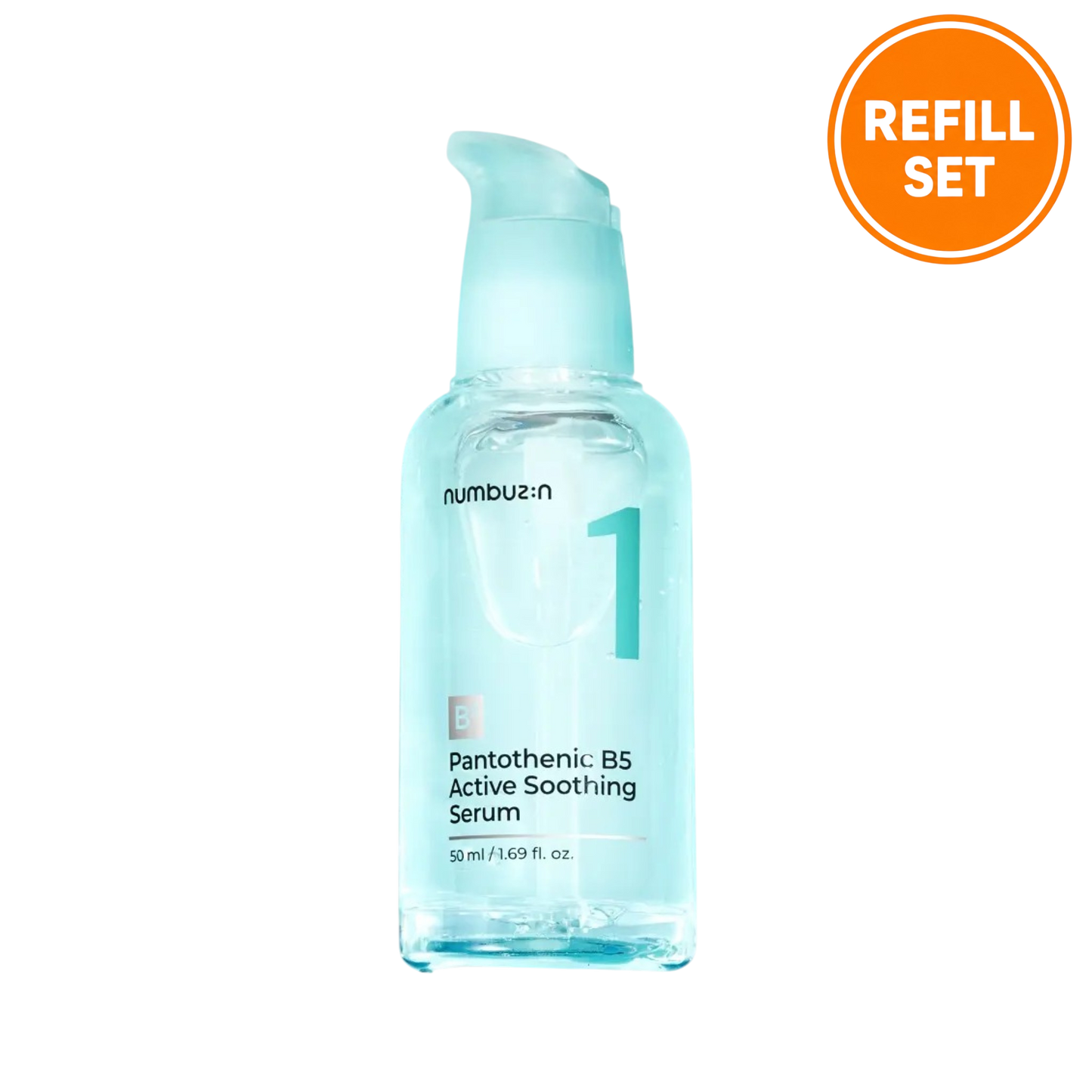 NUMBUZIN NO.1 PANTOTHENIC B5 ACTIVE SOOTHING SERUM 50ML + 50ML REFILL SET