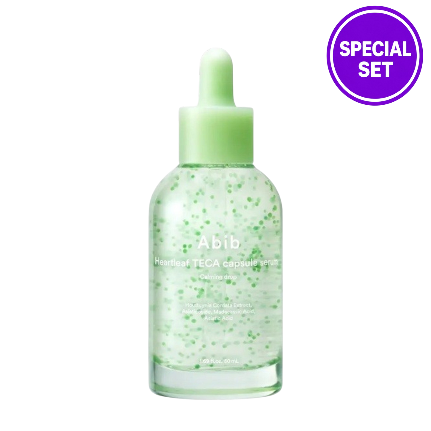 ABIB HEARTLEAF TECA CAPSULE SERUM CALMING DROP 50ML + 20ML (SPECIAL SET)