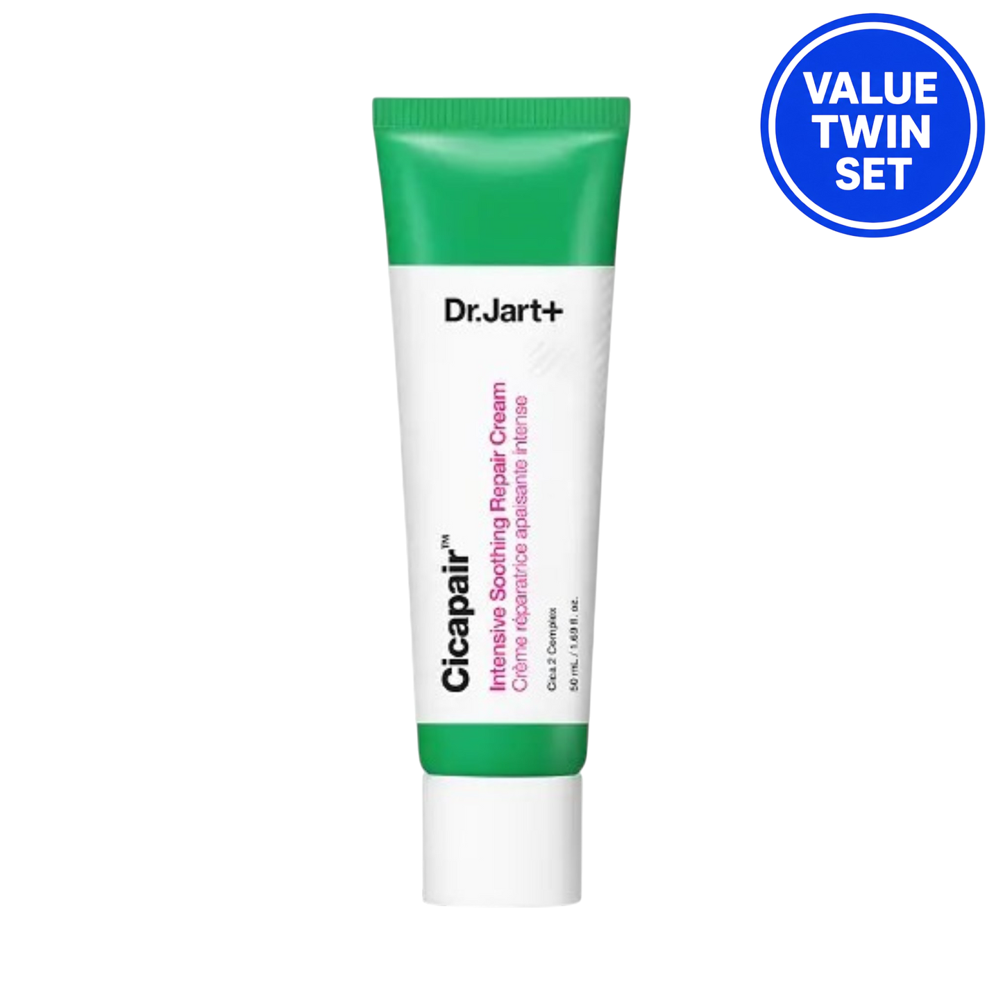 DR. JART+ CICAPAIR INTENSIVE SOOTHING REPAIR CREAM 50ML + 50ML (DOUBLE SET)