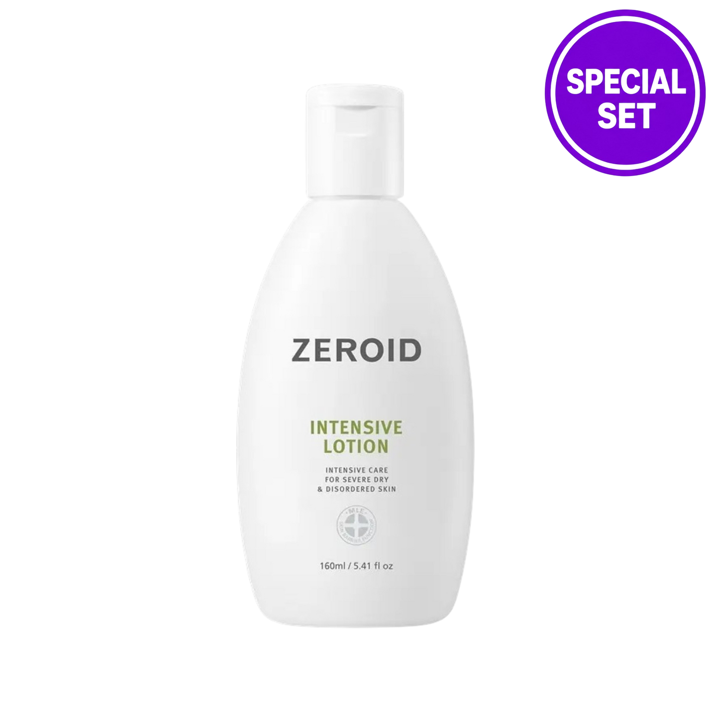ZEROID INTENSIVE LOTION 160ML + CREAM TONER 25ML (SPECIAL SET)