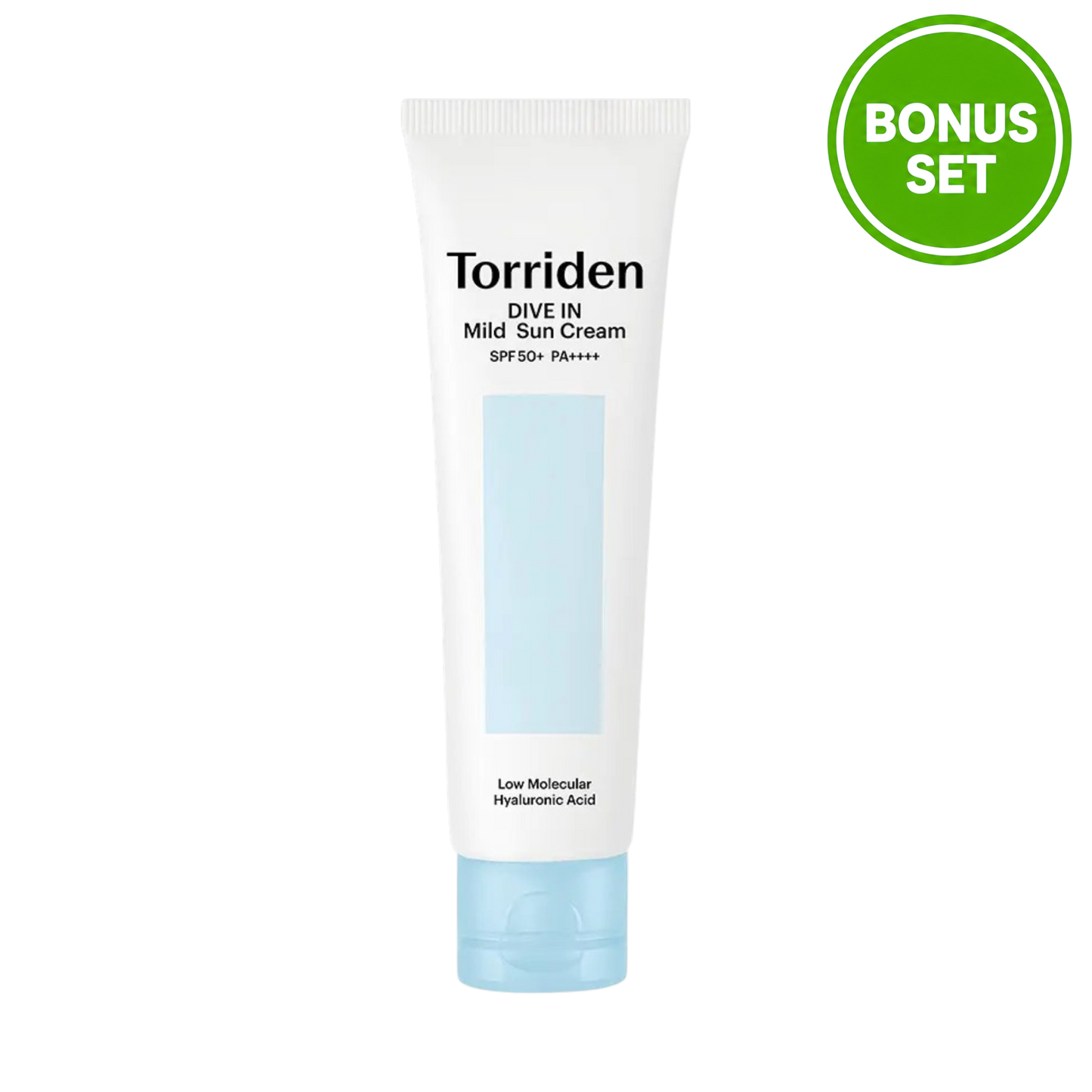TORRIDEN Dive In Mild Sun Cream SPF50+ PA++++ 60ml + 20ml (Bonus Set)