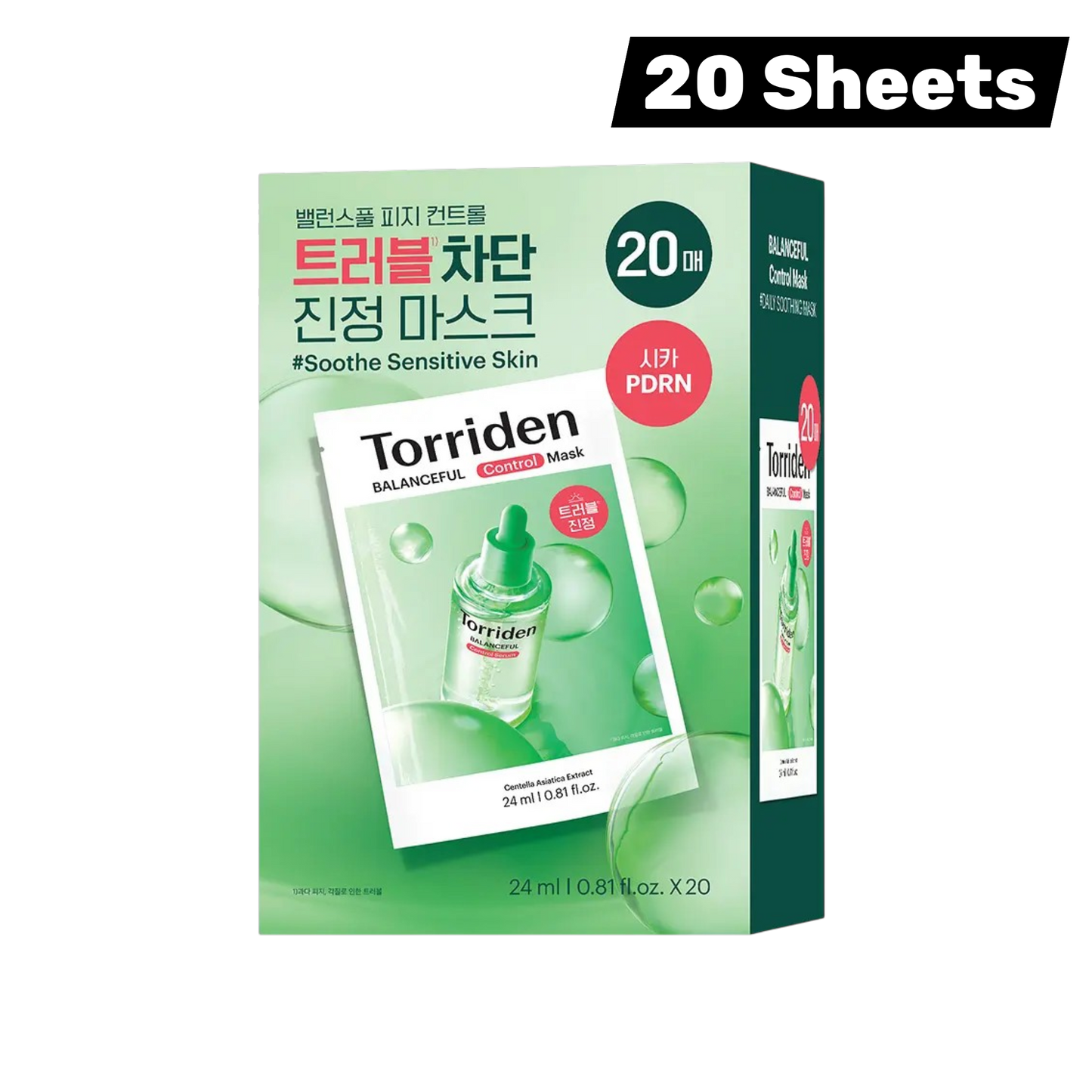 Torriden BALANCEFUL Control Mask (24ml × 20 Sheets)