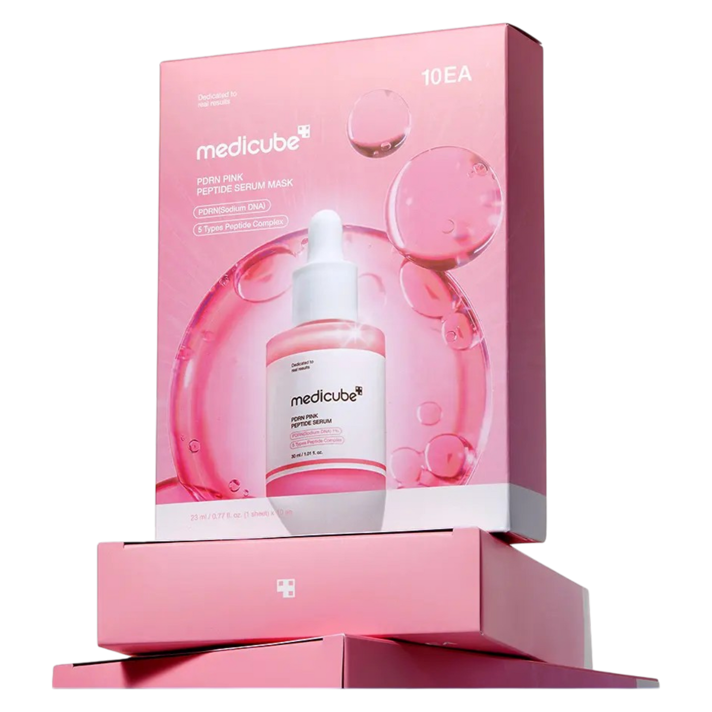 MEDICUBE PDRN Pink Peptide Serum Mask 10 Sheets