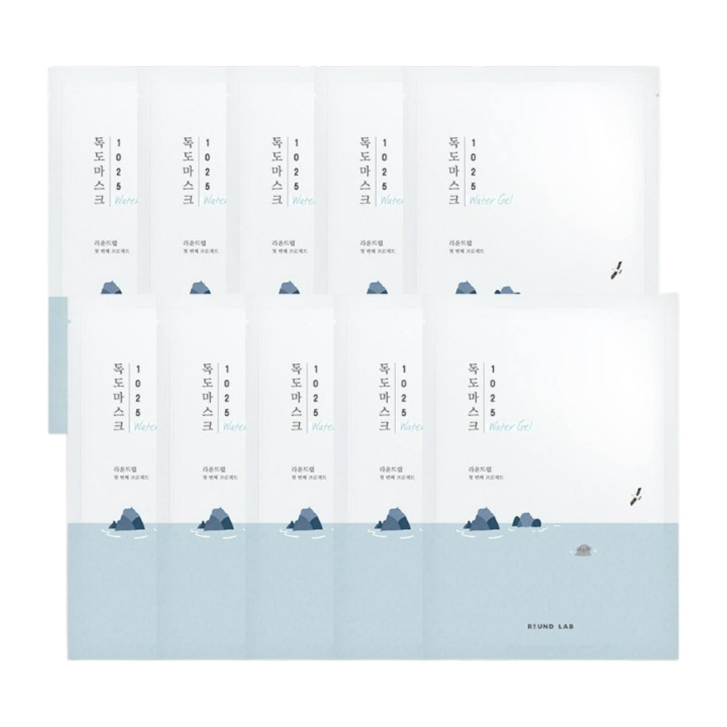 Round Lab 1025 Dokdo Water Gel Mask (30ml × 10 Sheets)