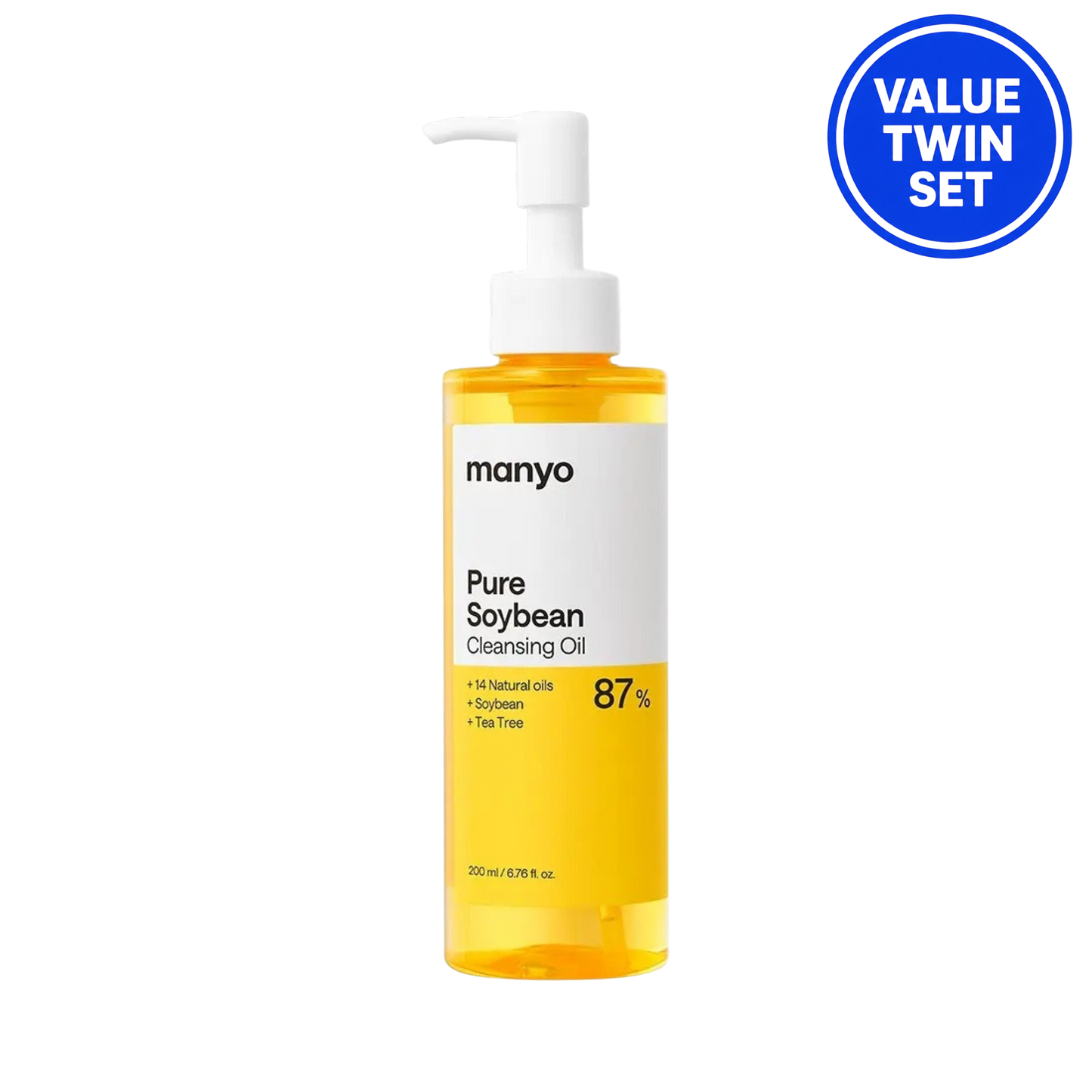 MANYO Pure Soybean Cleansing Oil 200ml + 200ml Double Set
