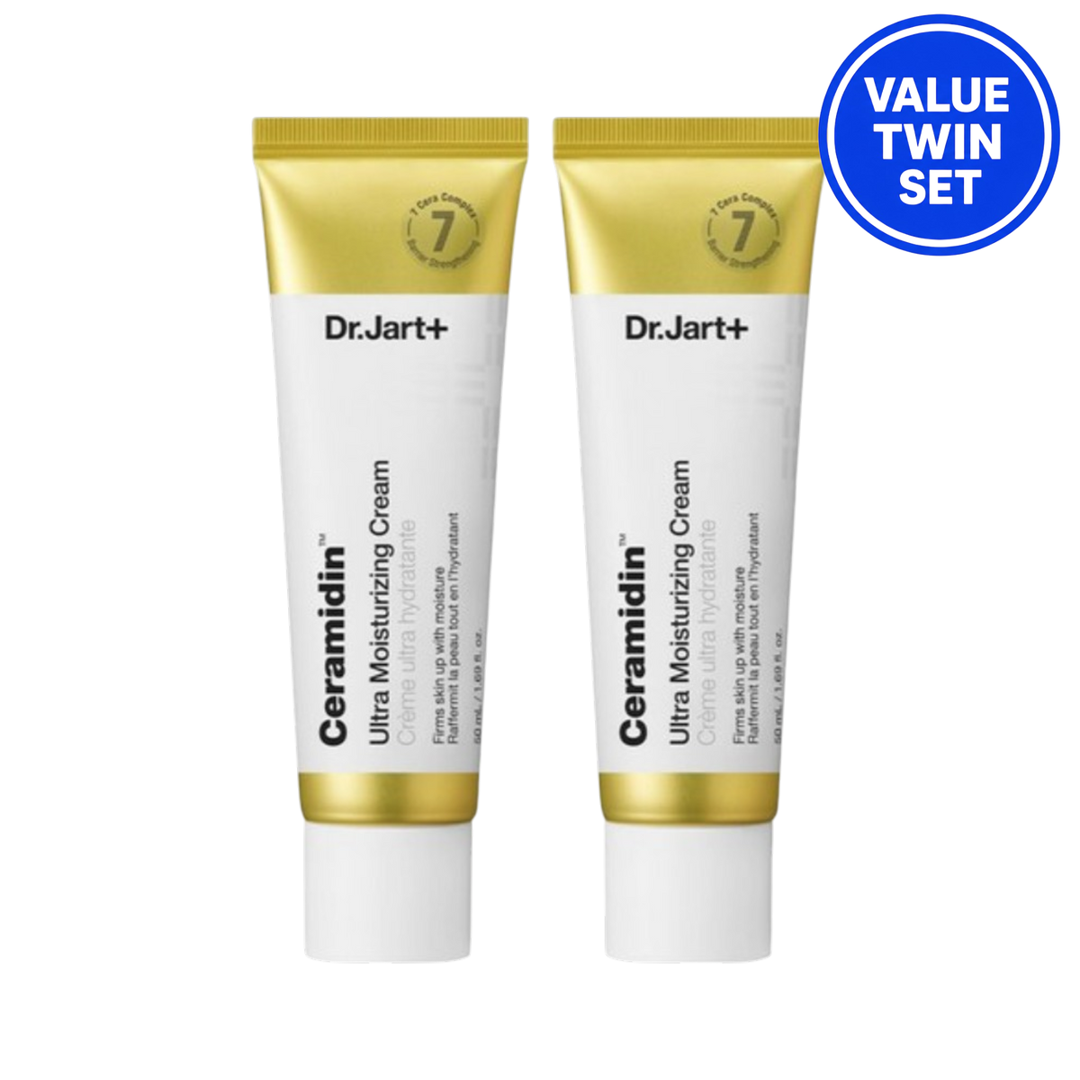 DR.JART+ CERAMIDIN ULTRA MOISTURIZING CREAM 50ML + 50ML (VALUE TWIN SET)