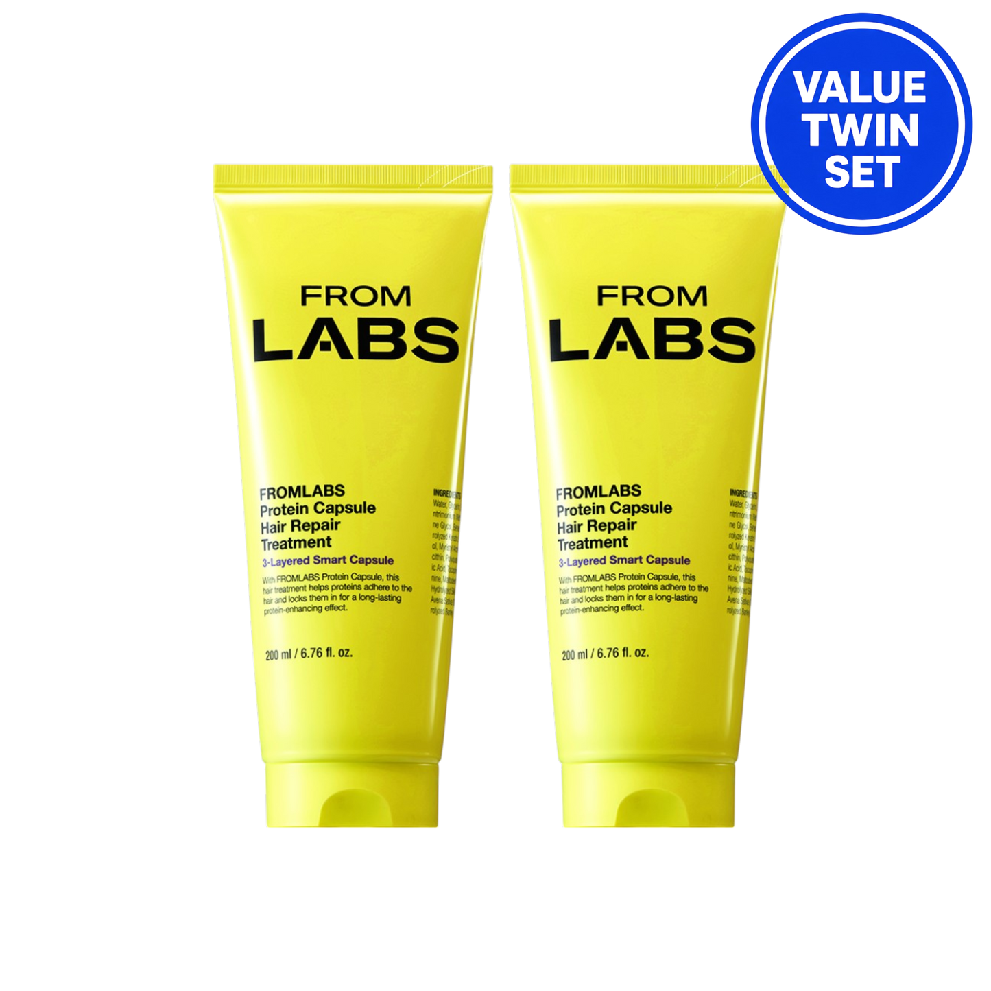 FROM LABS Protein Bond Treatment 200ml + 200ml Value Twin Set