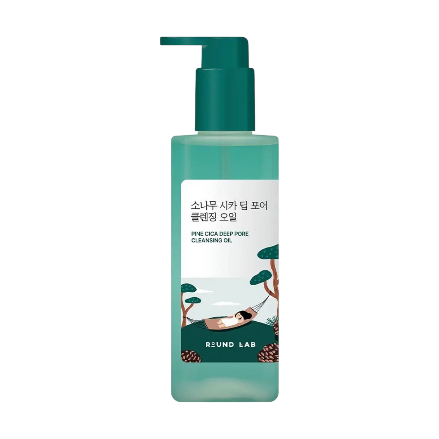 Round Lab Pine Calming Cica Deep Pore Cleansing Oil 200ml