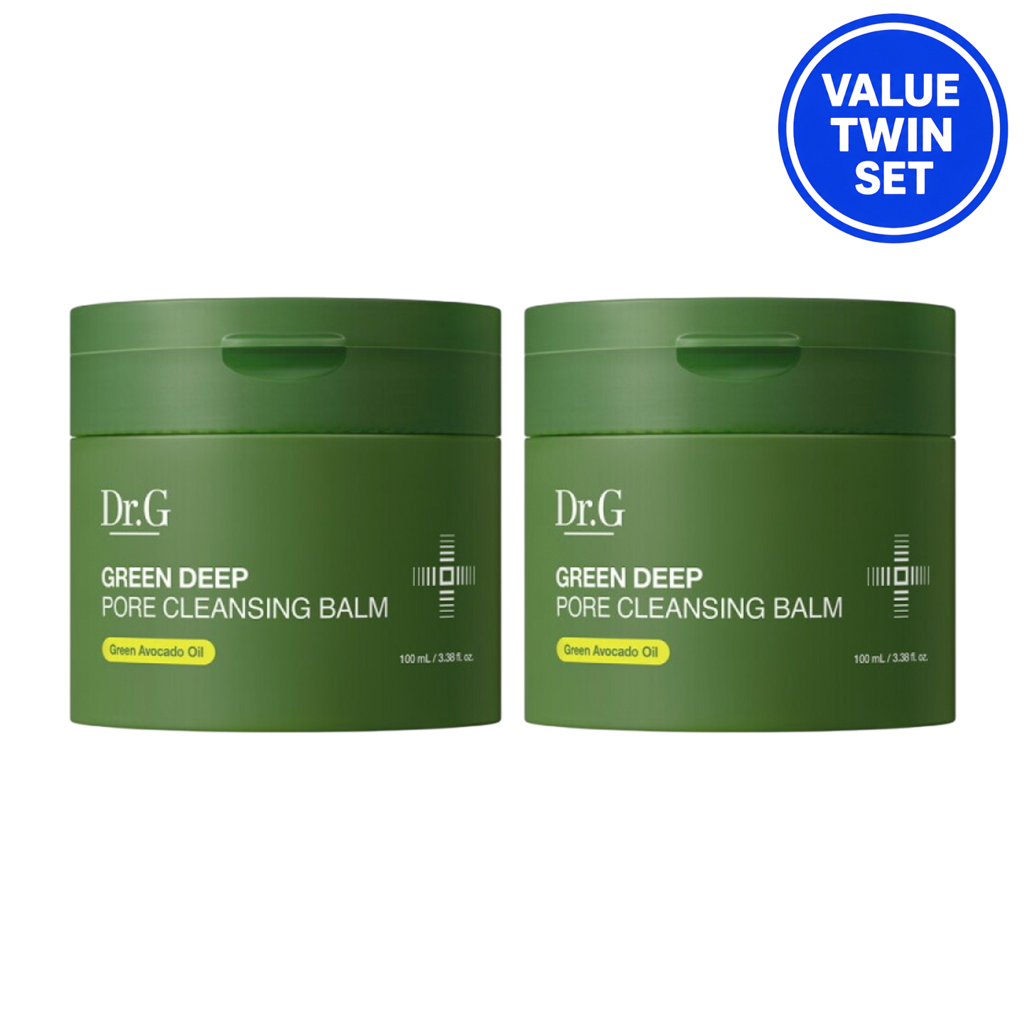 DR.G Green Deep Pore Cleansing Balm 100ml + 100ml Value Twin Set