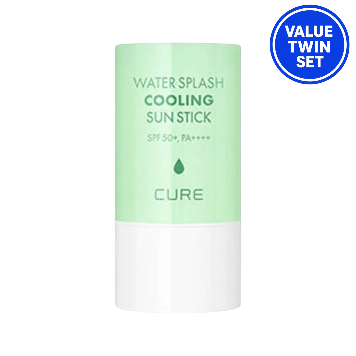CURE Water Splash Cooling Sun Stick SPF50+ PA++++ 23g+23g (Double Set)