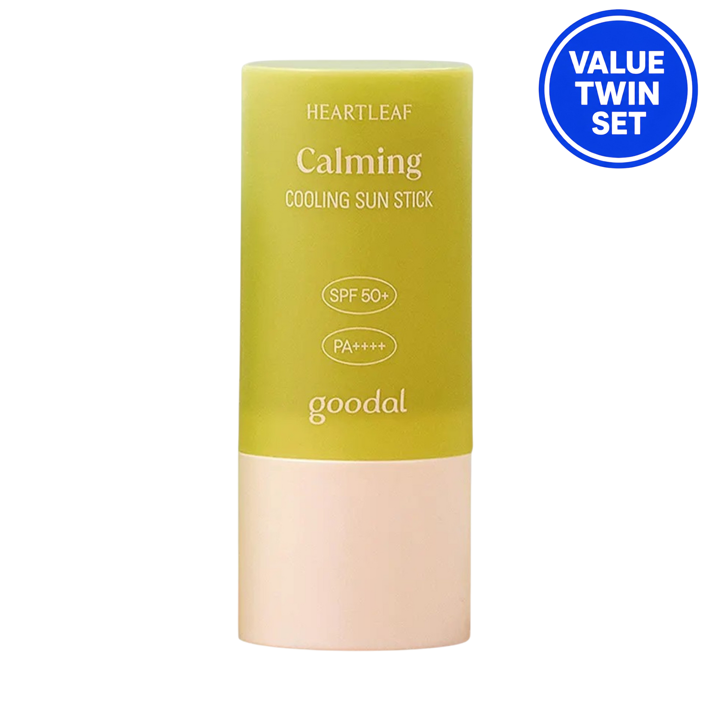 GOODAL Heartleaf Calming Cooling Sun Stick SPF50+ PA++++ 19g + 19g (Twin Set)