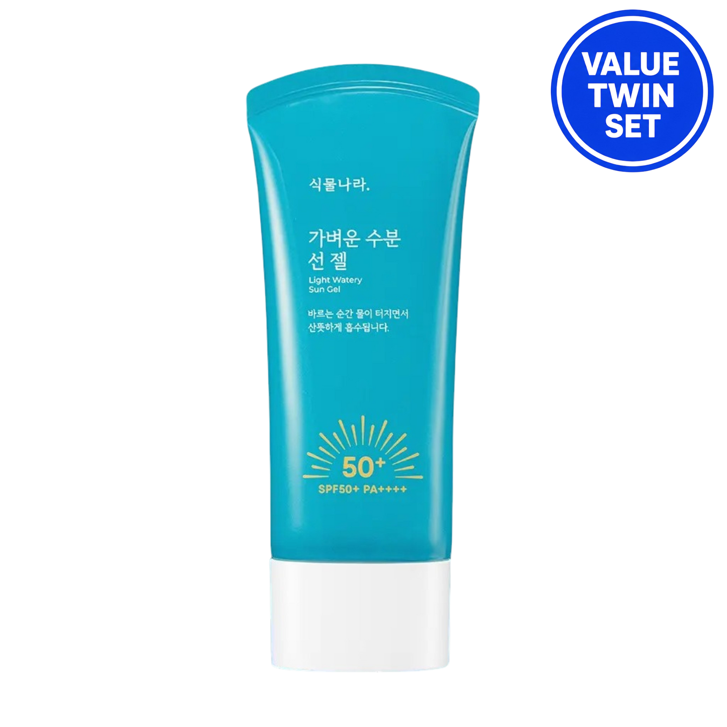 SIKMULNARA LIGHT WATERY SUN GEL SPF50+ PA++++ 60ml + 60ml (Double Set)