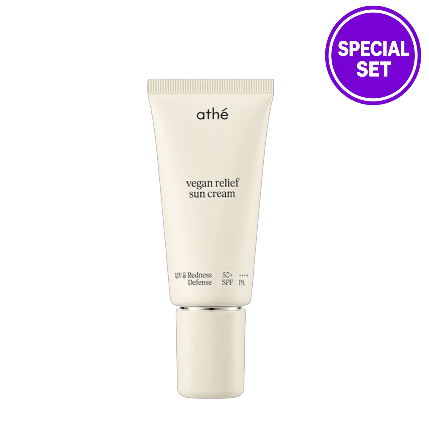ATHE Vegan Relief Sun Cream SPF 50+ PA++++ 50ml + 35ml Special Set