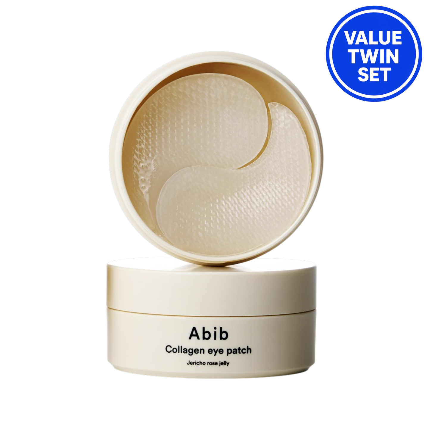Abib Collagen Eye Patch Jericho Rose Jelly (60 Patches + 60 Patches) Value Twin Set