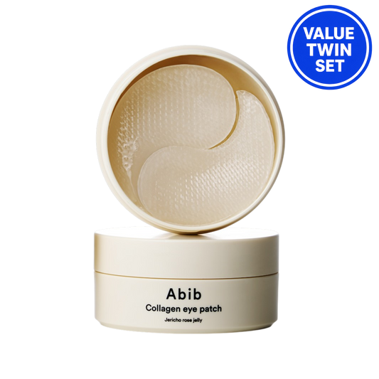 Abib Collagen Eye Patch Jericho Rose Jelly (60 Patches + 60 Patches) Value Twin Set