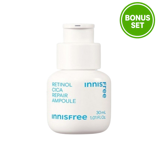 INNISFREE RETINOL CICA REPAIR AMPOULE 30ML+10ML (BONUS SET)