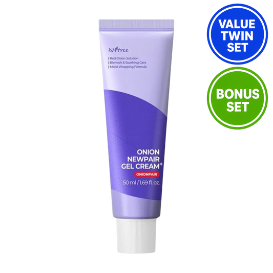 ISNTREE ONION NEWPAIR GEL CREAM PLUS 50ML + 50ML + 20ML (DOUBLE + BONUS SET)