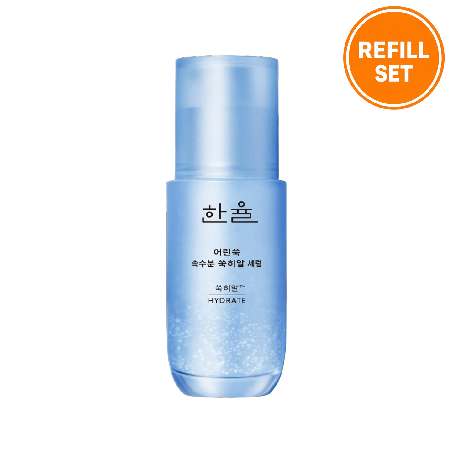 HANYUL YOUNG MUGWORT HYALURONIC SERUM (HYDRATE) 40ML + 40ML REFILL SET