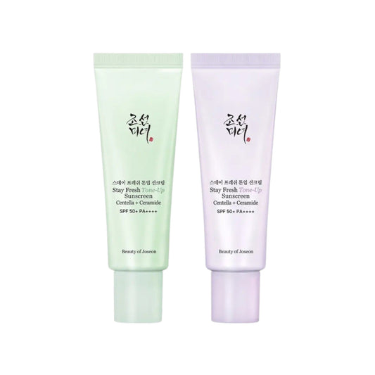 BEAUTY OF JOSEON Stay Fresh Tone-Up Sunscreen 50ml (Purple / Green)