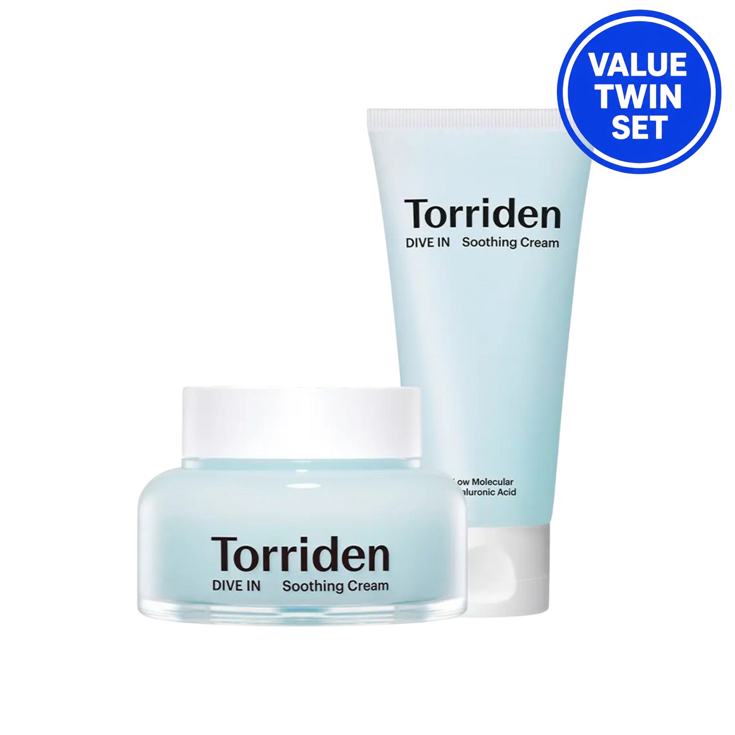 TORRIDEN DIVE-IN HYALURONIC ACID SOOTHING CREAM 100ML + 100ML (DOUBLE SET)