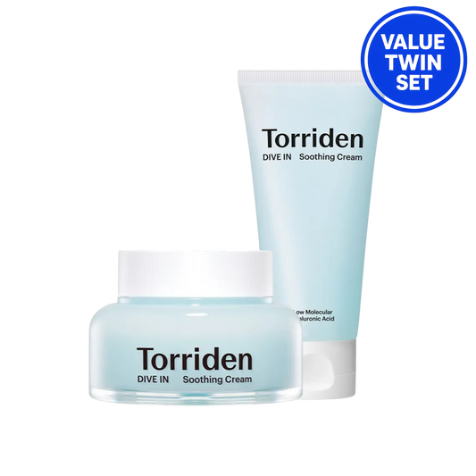 TORRIDEN DIVE-IN HYALURONIC ACID SOOTHING CREAM 100ML + 100ML (DOUBLE SET)
