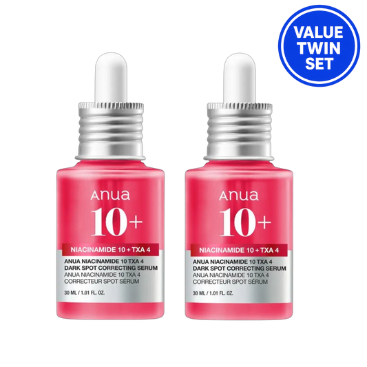 ANUA Niacinamide 10 + TXA 4 Dark Spot Correcting Serum 30ml + 30ml Twin Value Set