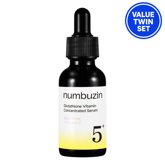 NUMBUZIN NO.5 GLUTATHIONE VITAMIN CONCENTRATED SERUM 30ML + 30ML (DUO SET)