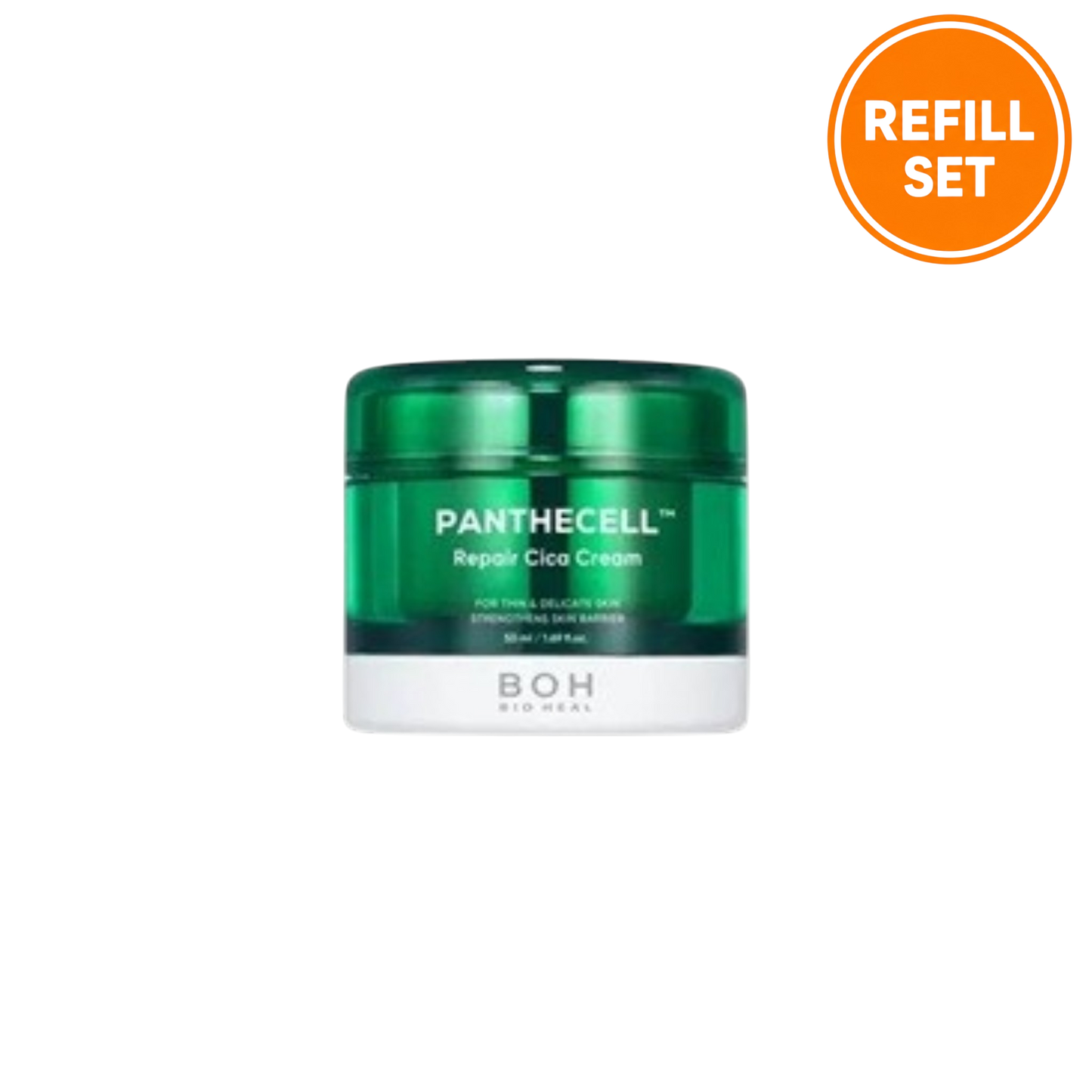 BIOHEAL BOH PANTHECELL REPAIR CICA CREAM 50ML + 50ML REFILL SET