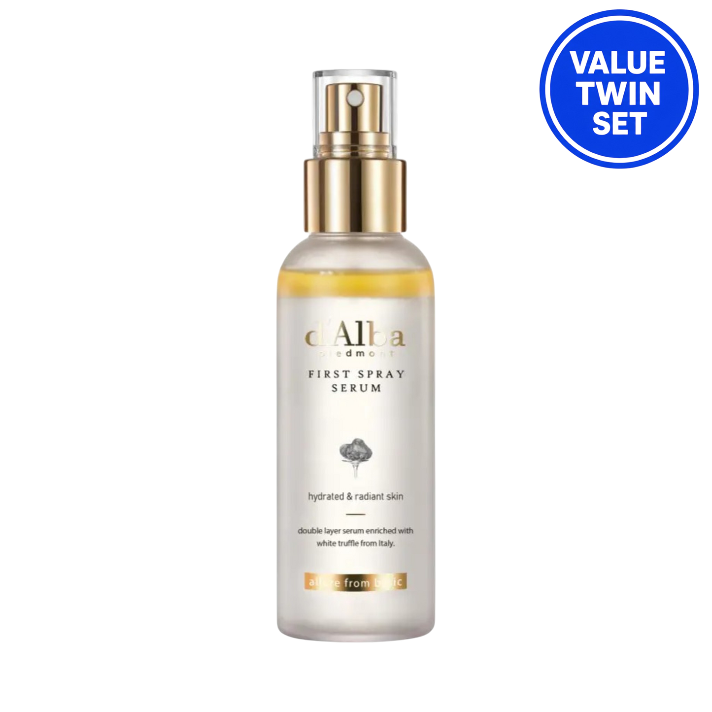 D'ALBA FIRST SPRAY SERUM 100ML+100ML (DOUBLE SET)