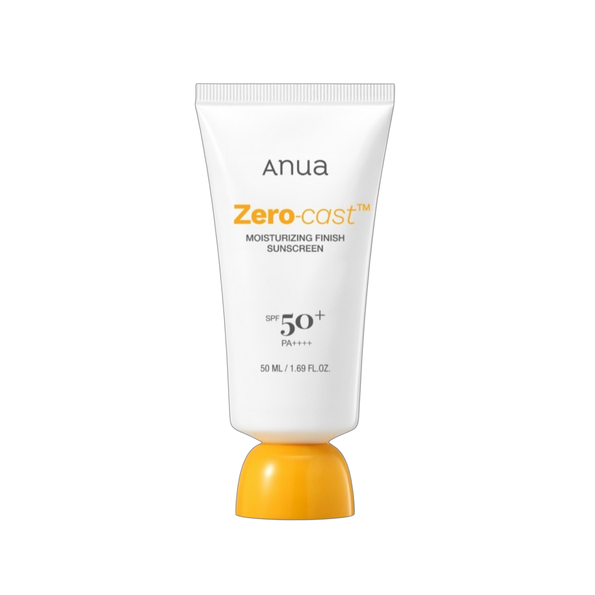 ANUA Zero Cast Moisturizing Finish Sunscreen SPF50+ PA++++ 50ml