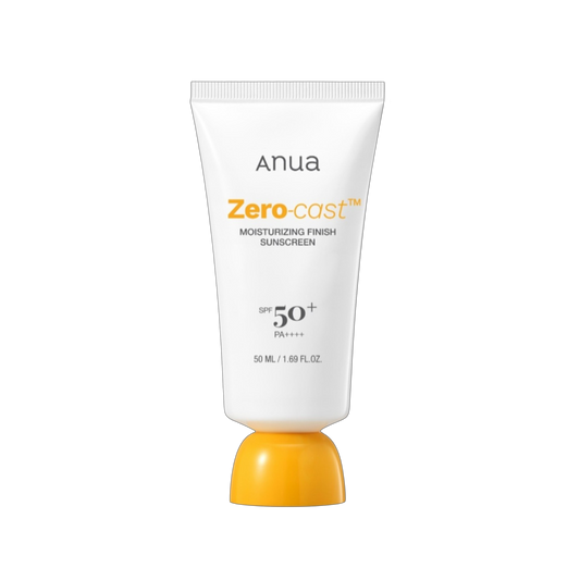 ANUA Zero Cast Moisturizing Finish Sunscreen SPF50+ PA++++ 50ml