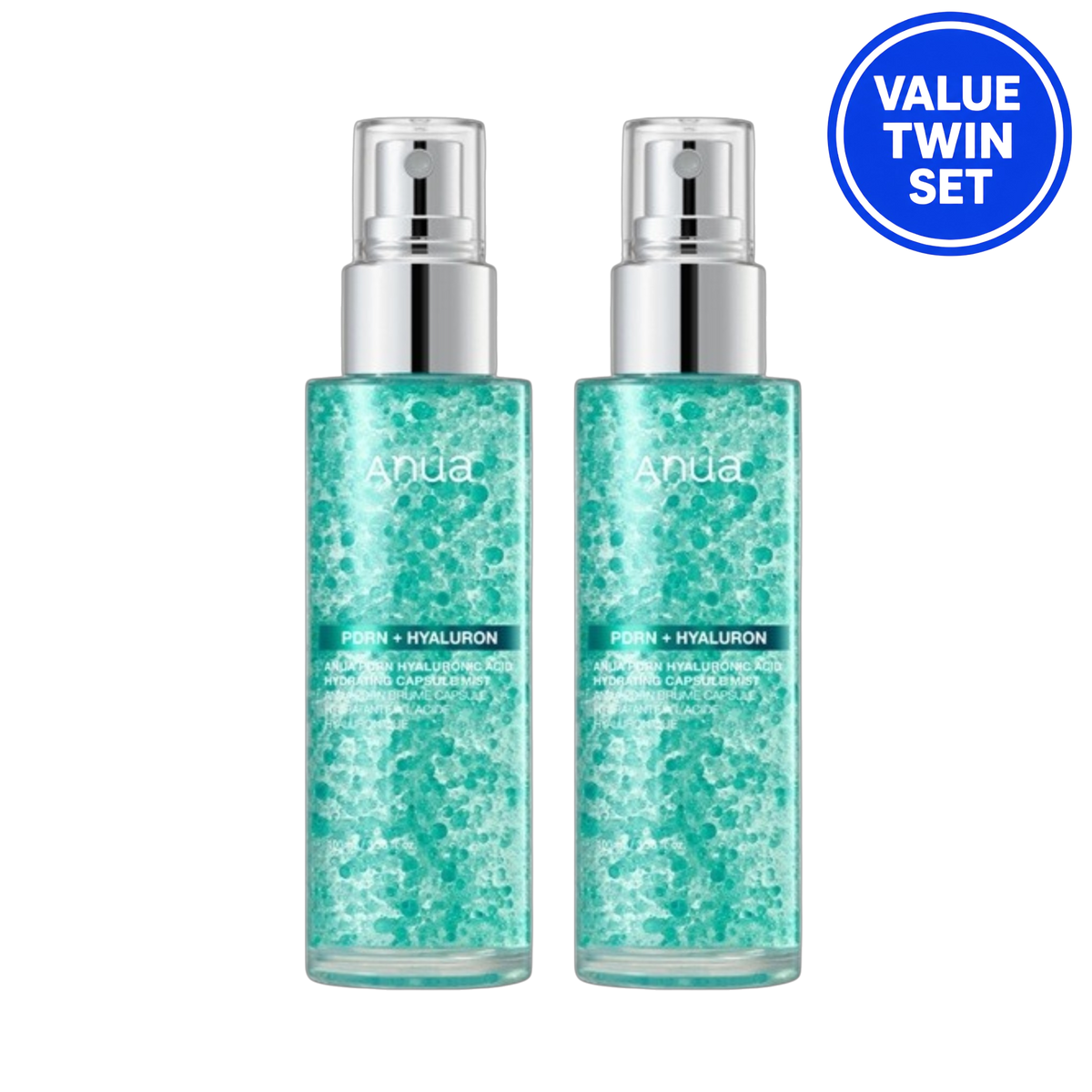 ANUA PDRN HYALURONIC ACID HYDRATING CAPSULE MIST 100ML + 100ML (DUO SET)