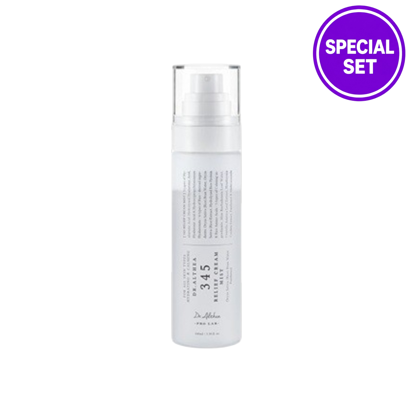DR.ALTHEA 345 RELIEF CREAM MIST 100ML + 60ML (SPECIAL SET)