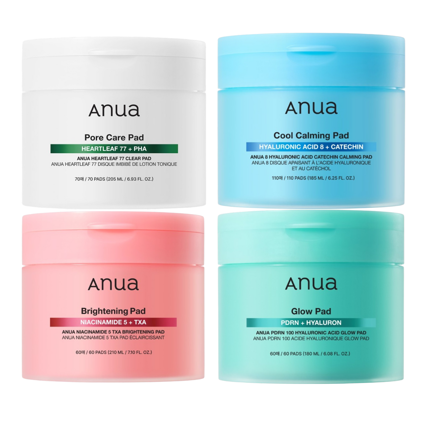ANUA PAD (HEARTLEAF / PDRN / CATECHIN / TXA) - 4 Types