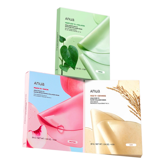 ANUA Collagen Gel Mask Collection (4 Sheets) 3 Types