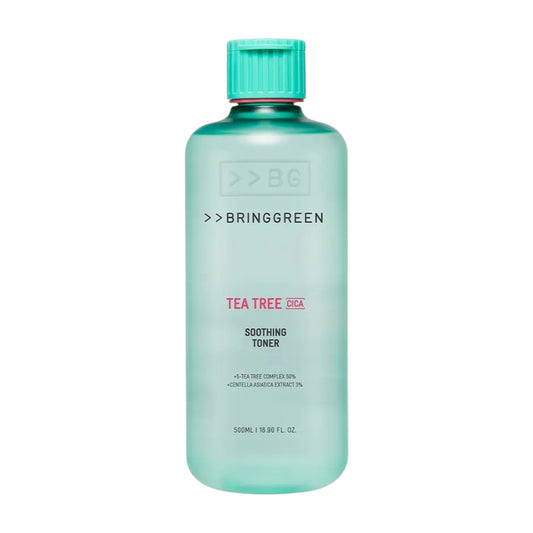 BRINGGREEN TEA TREE CICA SOOTHING TONER 500ml / 250ml