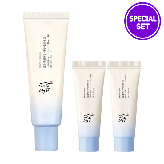 BEAUTY OF JOSEON Relief Sun Aqua-Fresh Rice + B5 Sun Cream SPF50+ PA++++ (50ml + 20ml SPECIAL SET)