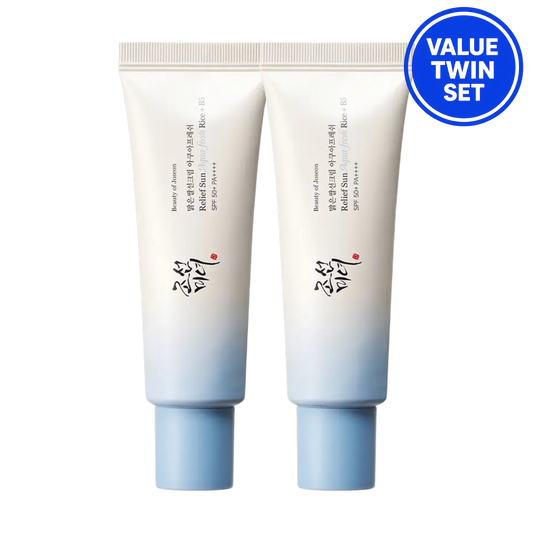 BEAUTY OF JOSEON Relief Sun Aqua-Fresh Rice + B5 Sun Cream SPF50+ PA++++ (50ml + 50ml TWIN SET)