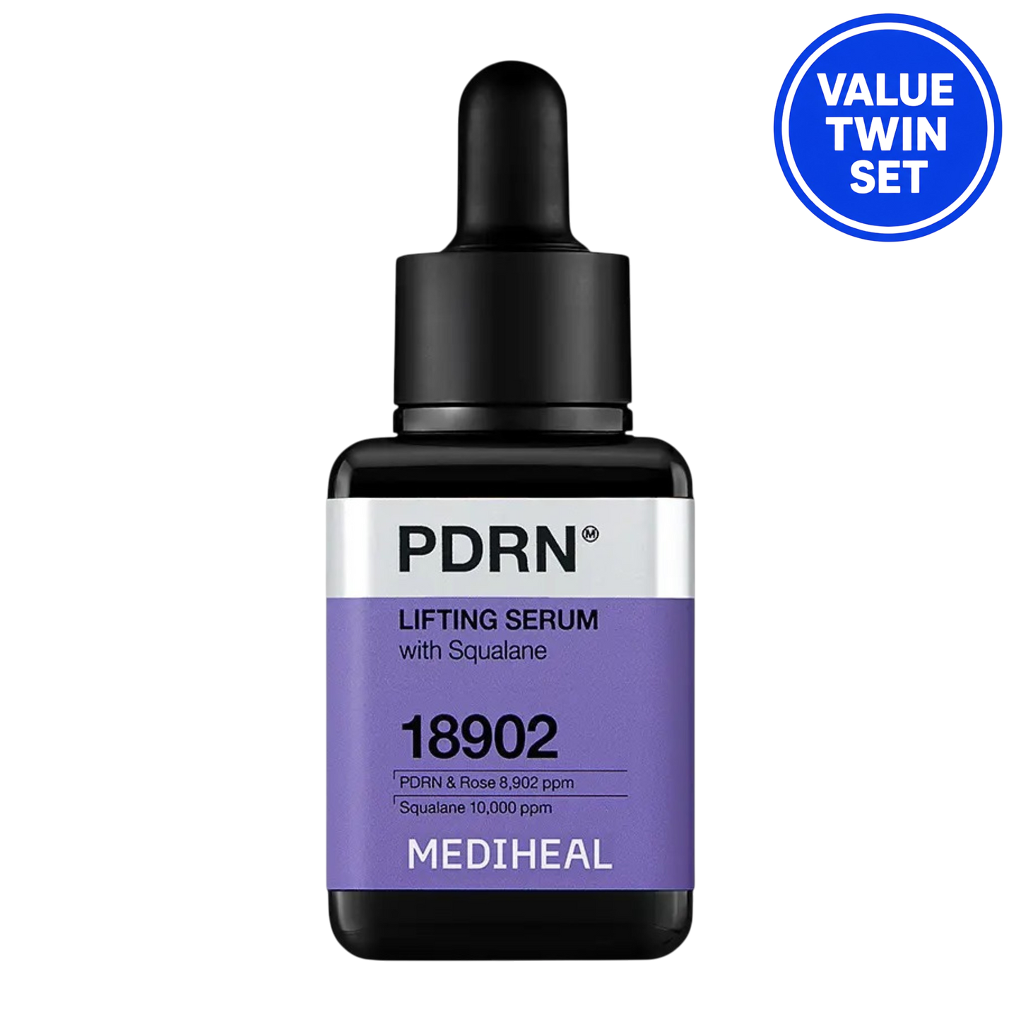 MEDIHEAL PDRN LIFTING SERUM WITH SQUALANE 40ML + 40ML (DOUBLE SET)