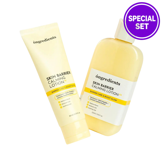 ONGREDIENTS SKIN BARRIER CALMING LOTION 220ML + 80ML SPECIAL SET