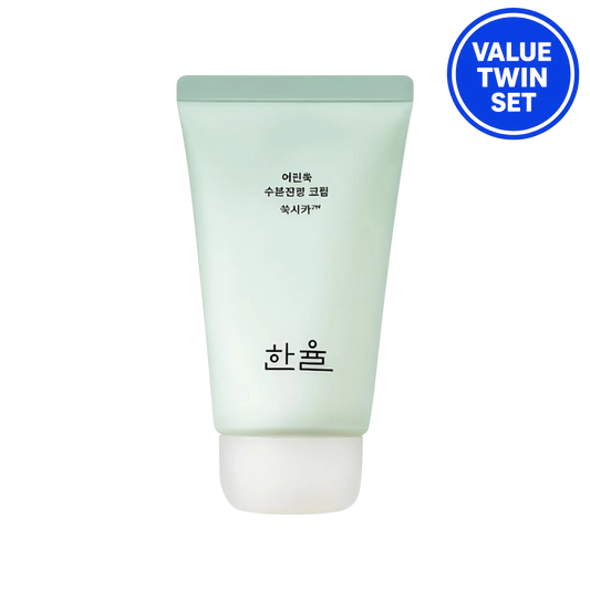 HANYUL YOUNG MUGWORT SOOTHING HYDRATING CREAM 55ML + 55ML (Duo Set)