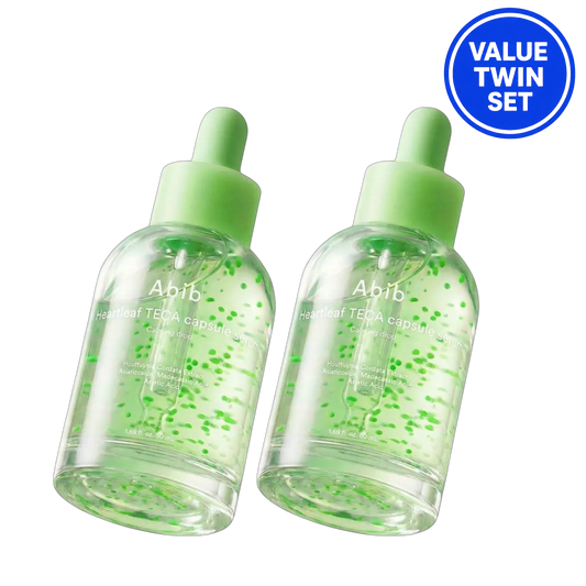 ABIB Heartleaf TECA Capsule Serum Calming Drop 50ml + 50ml (Double Set)