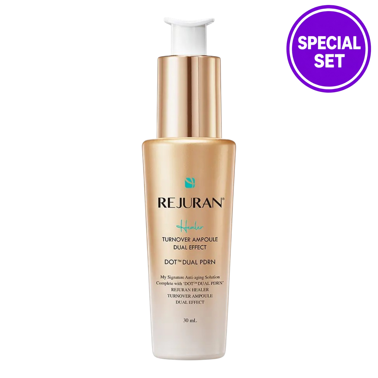 REJURAN HEALER TURNOVER AMPOULE DUAL EFFECT 30ML + 7ML (SPECIAL SET)