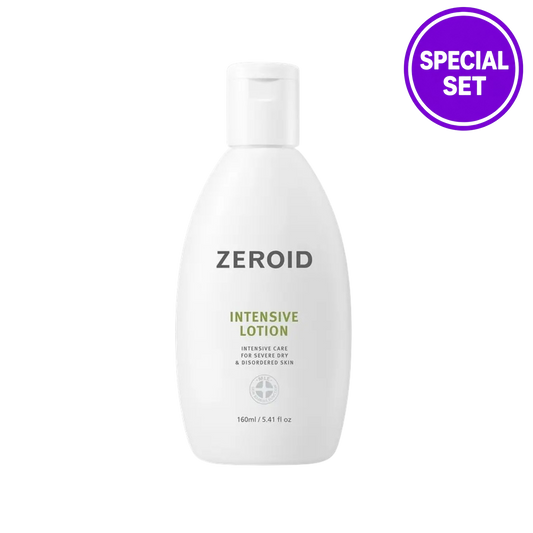 ZEROID INTENSIVE LOTION 160ML + CREAM TONER 25ML (SPECIAL SET)