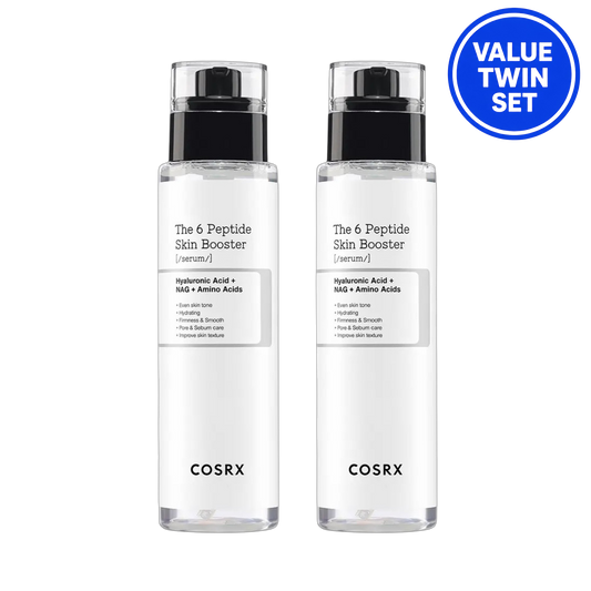 COSRX The 6 Peptide Skin Booster Serum 150ml + 150ml (Value Twin Set)