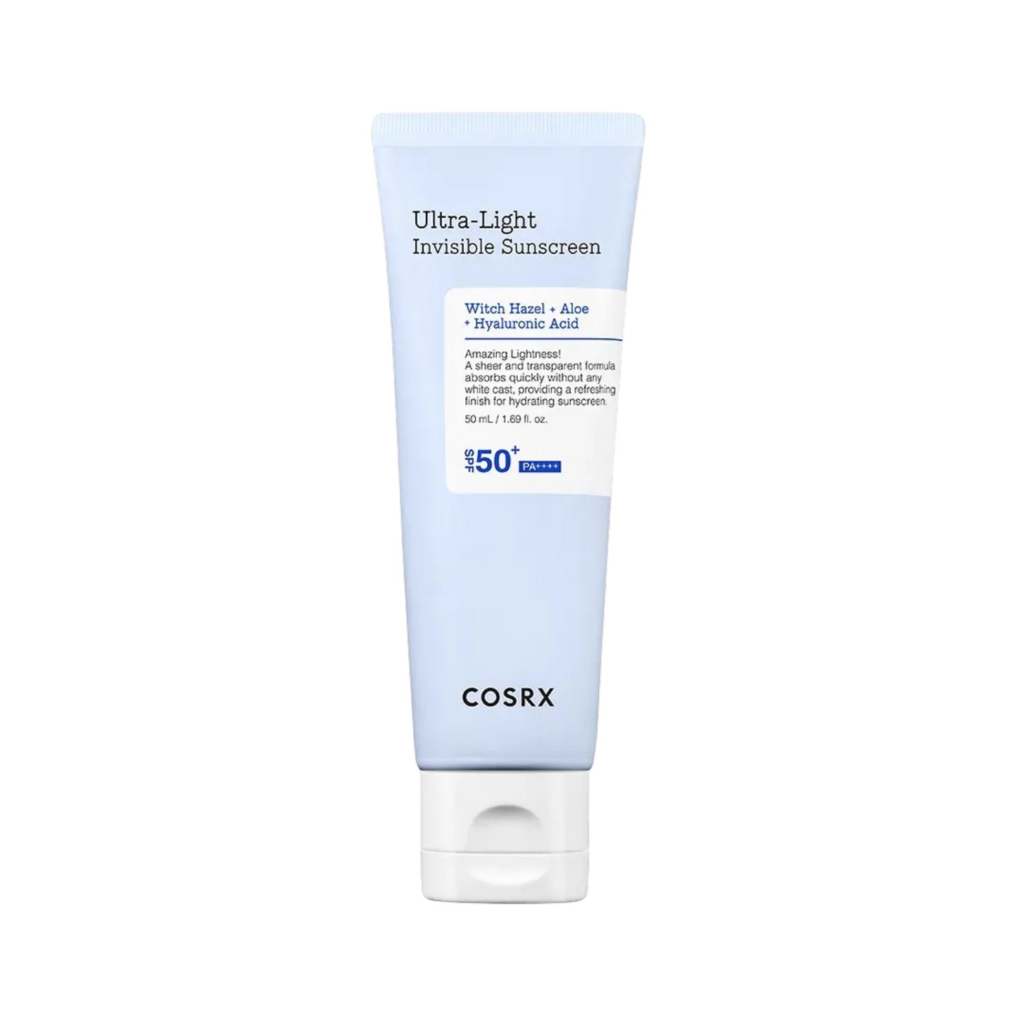 COSRX Ultra-Light Invisible Sunscreen SPF50+ PA++++ 50ml