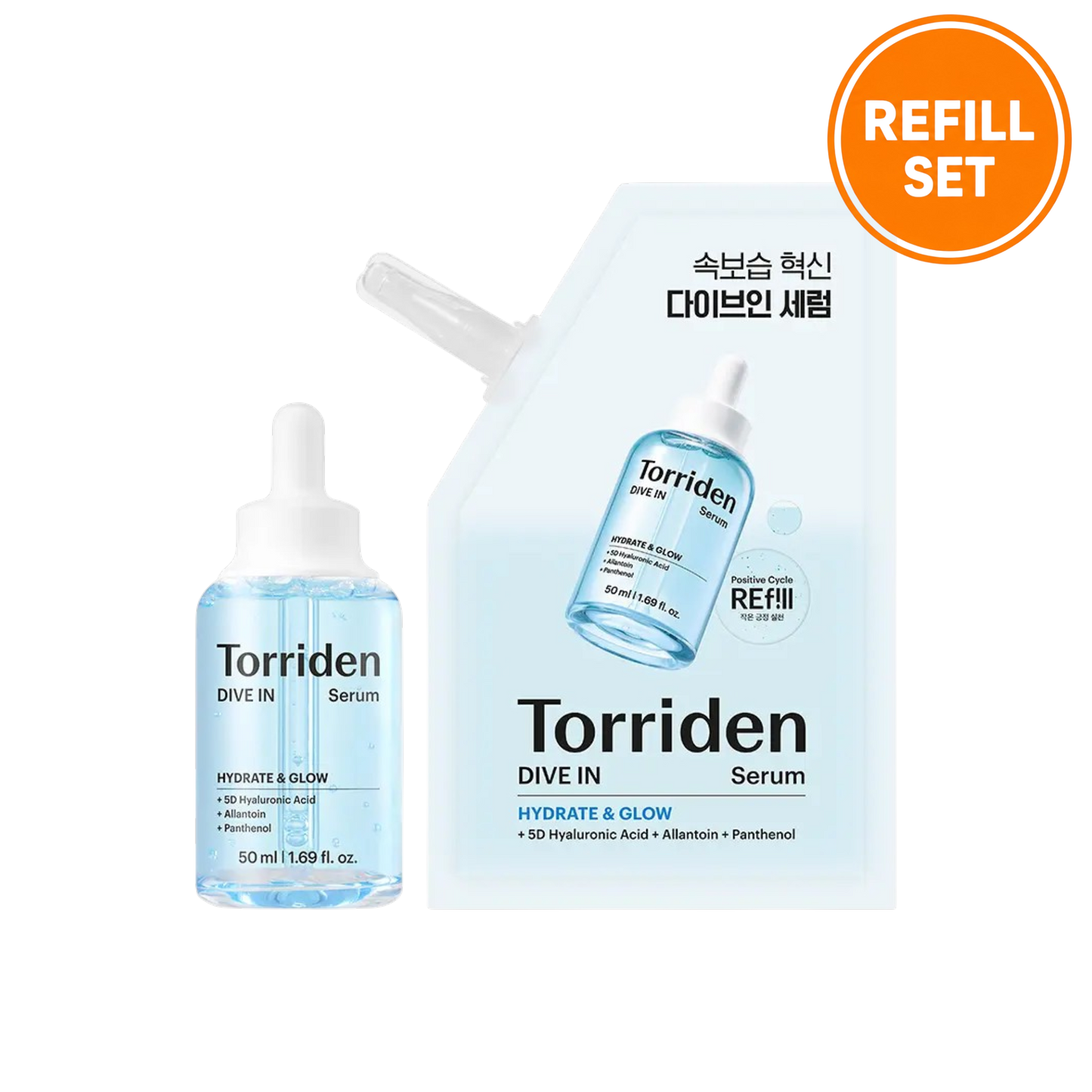 TORRIDEN Dive-In Serum 50ml + 50ml Refill Set