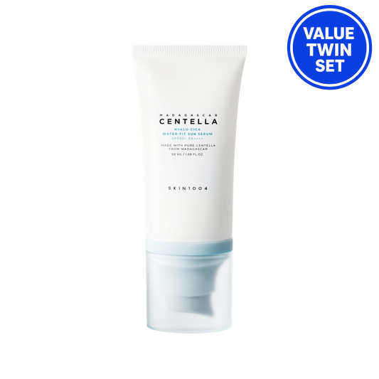SKIN1004 Madagascar Centella Hyalu-Cica Water-fit Sun Serum 50ml + 50ml (Double Set)