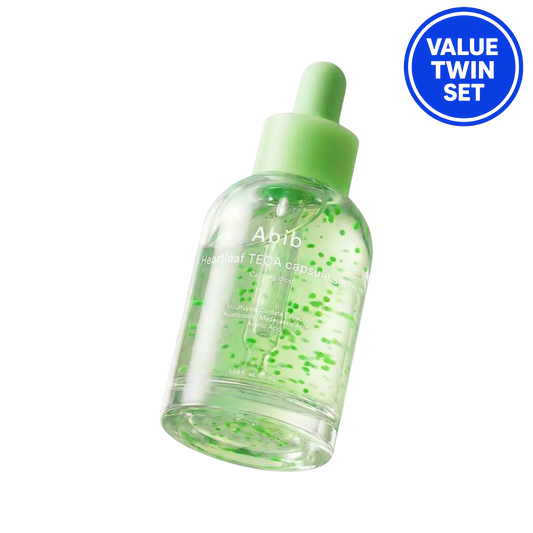 ABIB Heartleaf TECA Capsule Serum Calming Drop 50ml + 50ml (Double Set)
